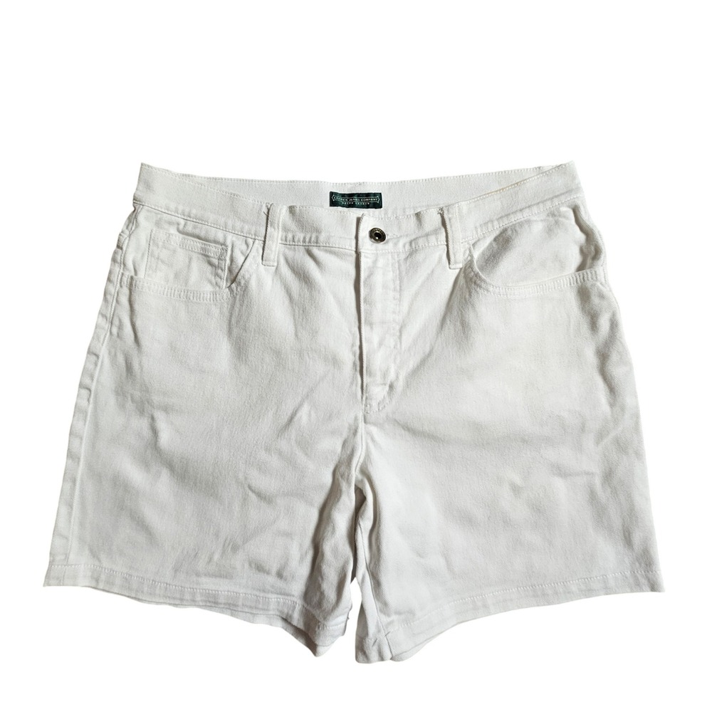 Lauren Ralph Lauren High Waist Denim Shorts 12 Cotton Wardrobe Staple Soft‎ Girl